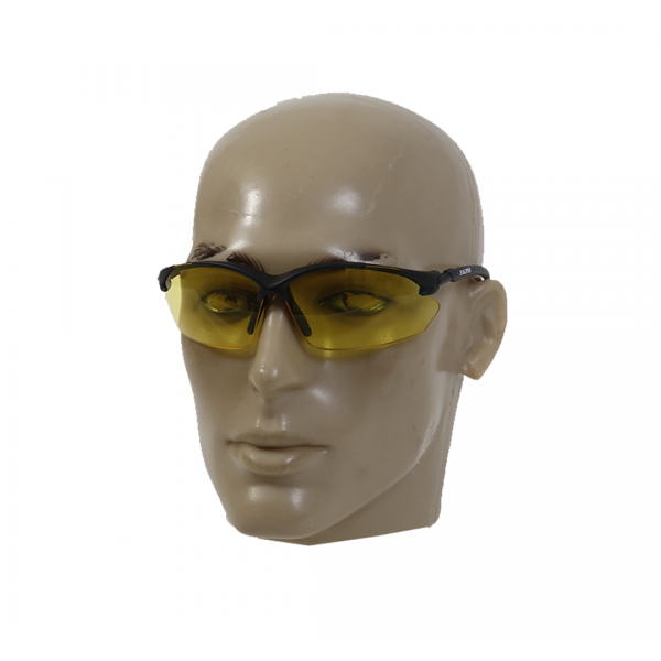 Óculos de segurança Capri Anti-Risco amarelo - KALIPSO
