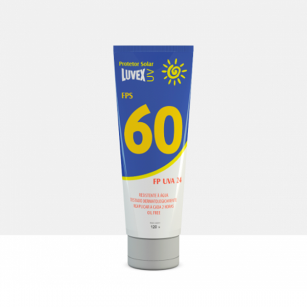 Protetor solar FPS 60 120 gramas - LUVEX